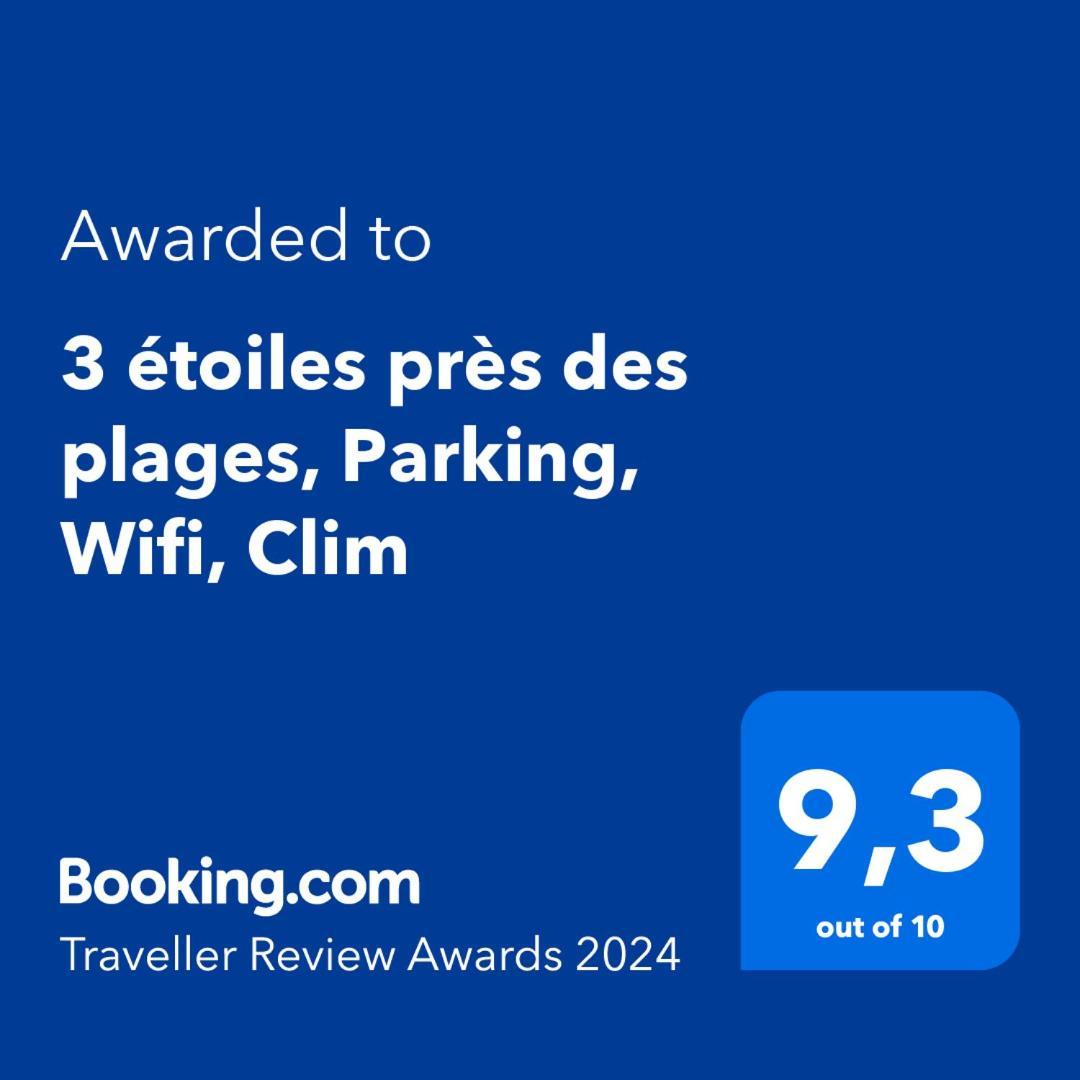 Villa 3 Etoiles Pres Des Plages, Parking, Wifi, Clim Sauvian Exterior photo